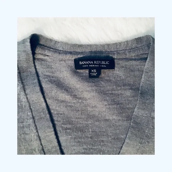 Banana Republic Open Front Cardigan Size Extra Small - Picture 4 of 8